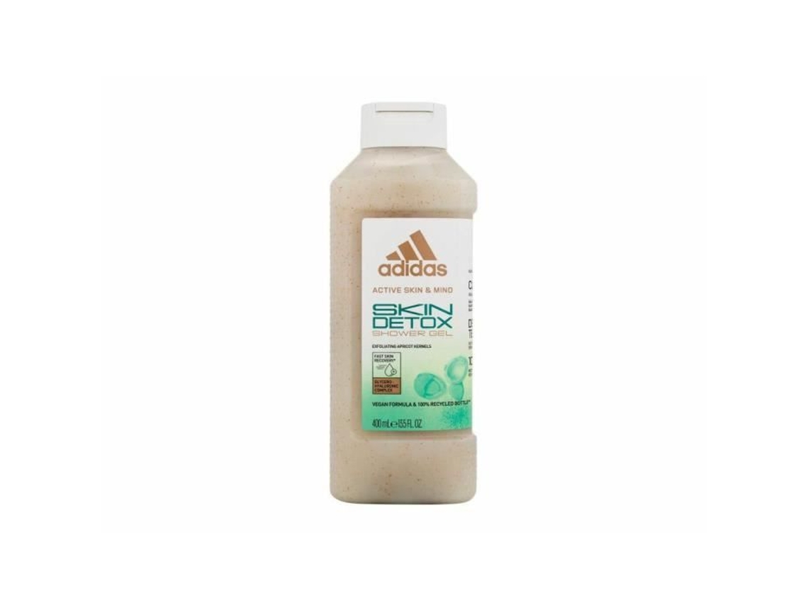 Gel De Banho Adidas Skin Detox 400ml Vegano Unissex Frasco
