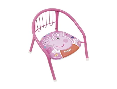 Cadeira De Metal Peppa Pig Arditex