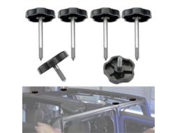 Parafusos Topbathy para Puxador de Porta de Capota de Lona Jeep Wrangler JK 2007-2018