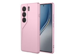 Capa Protetora Tkdaddy Para Tecno Camon 40 4g, Tpu Macio, À Prova De Choque, Rosa