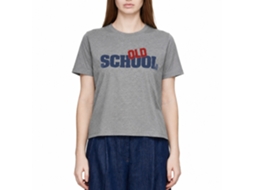 Rockinstone Old School Movie Logo Heather Graphite Adult T-shirt Size:xxl