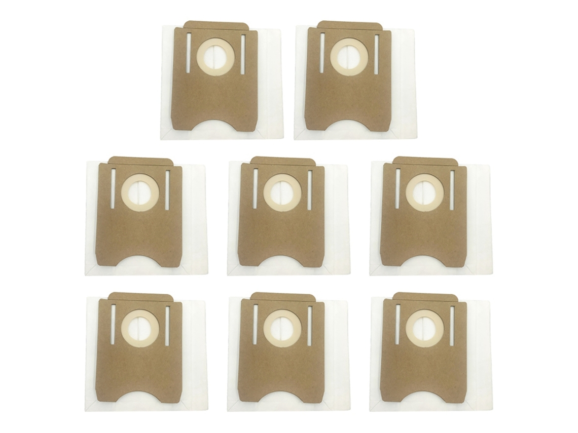 Conjunto De 8 Sacos Pó Para Aspirador Robô S8 S8 Acessórios A Base Resíduos Sujeira Peças Reposição Tuotuo