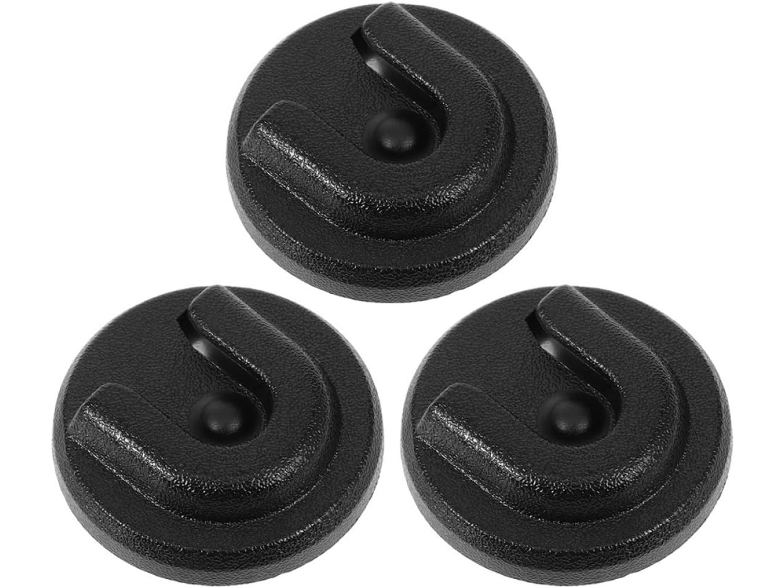 Suporte Adesivo Ajustável De 3 Peças Para Rádio Cb, Suporte Redondo Para Microfone