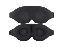 MEOIRUERY Máscara De Dormir 3d Para Quem Dorme De Lado, Máscara Blackout Com Design Contornado Para Dormir, Venda Noturna De Espuma Viscoelástica Macia Com Alça