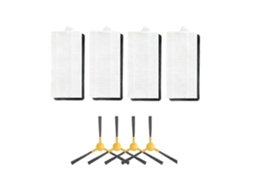 Conjunto De 8 Peças Para Varredoras Garlyn Sr-800 Max / Sr-800 Pro Max: Escova Lateral E Filtro._ozo