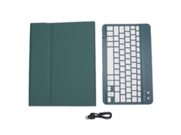 Capa Protetora Com Teclado Iluminado E Slot Para Caneta