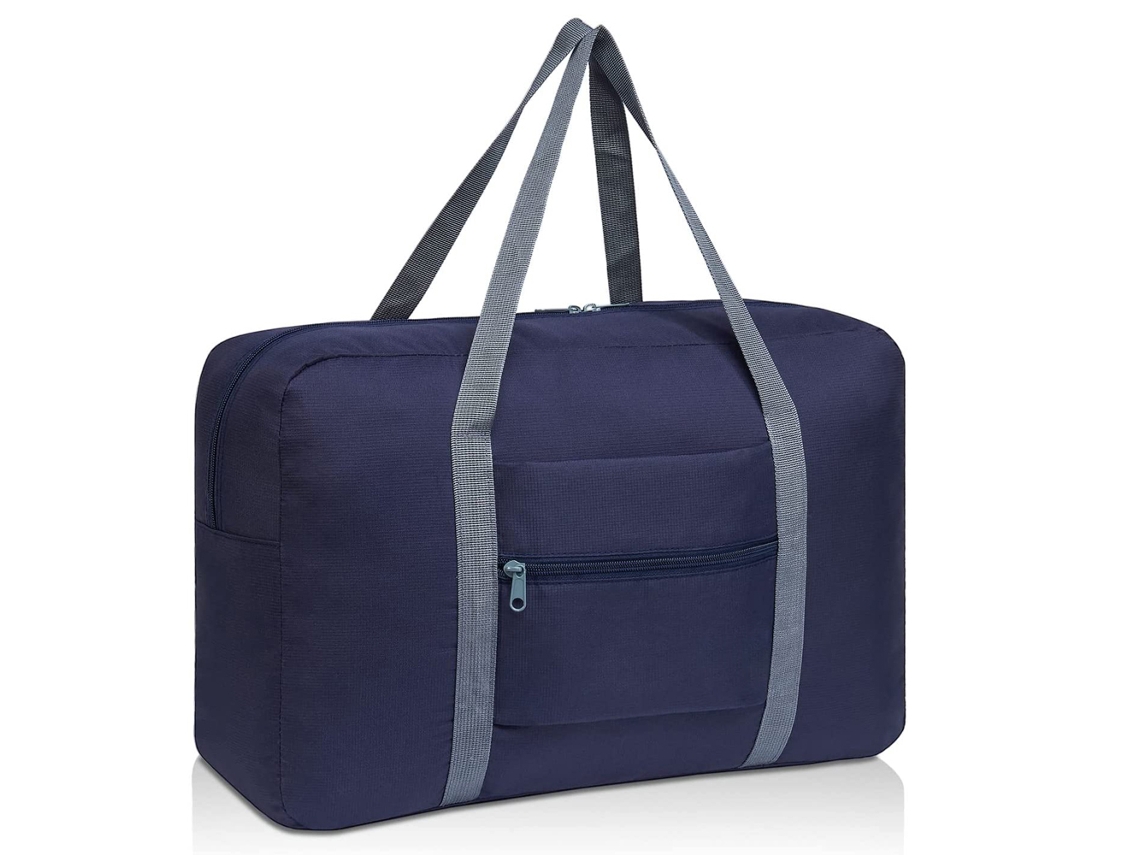 Bolsa de Armazenamento para Viagem Azul Escuro Dobrável