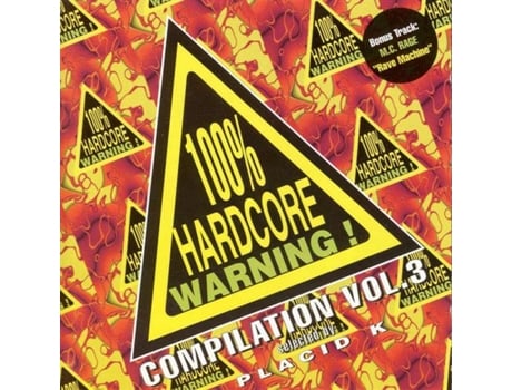 Cd 100 Hardcore Warning! Compilation Vol3 D-boy Black Label