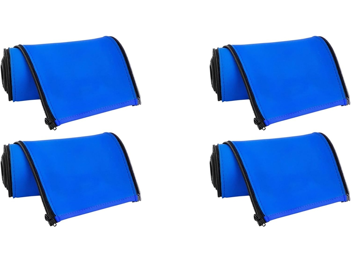 Capas de proteção SFUSHOS para corrimão de piscina, 1,20m, com zíper