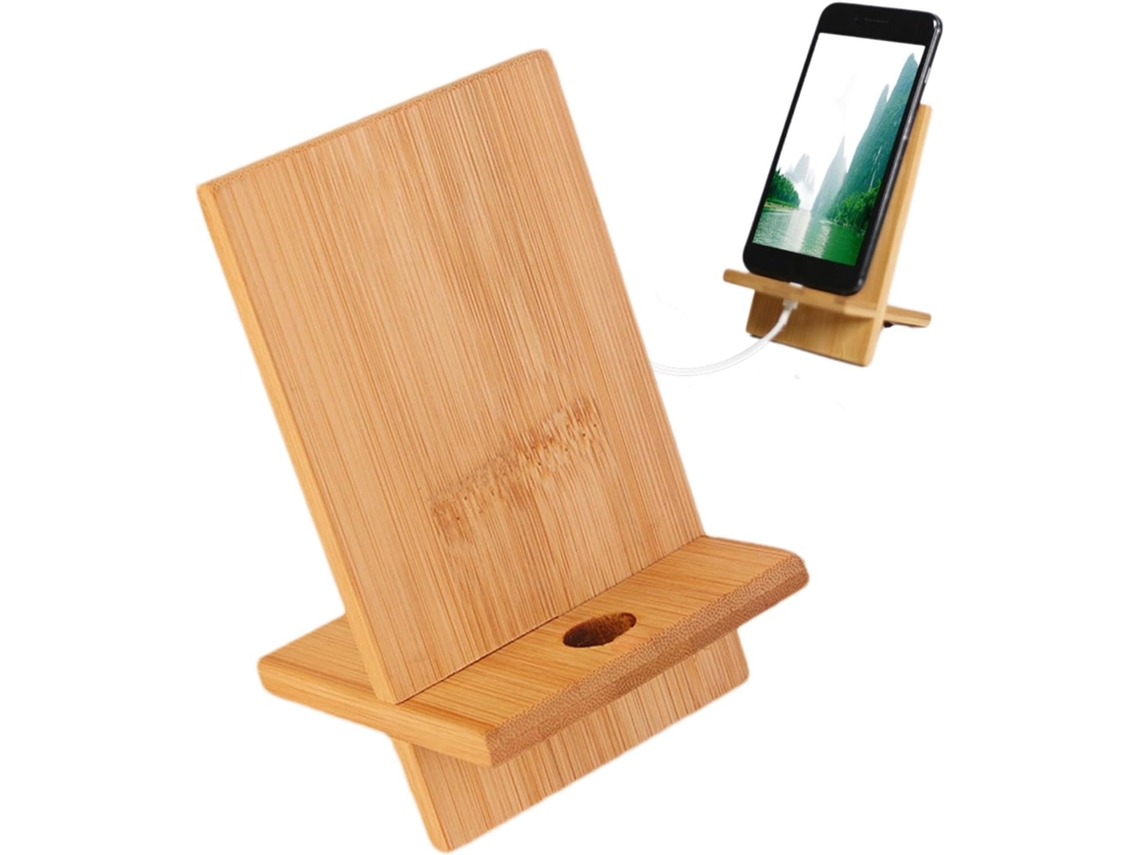 Suporte de Madeira para Celular AQUAFORGE