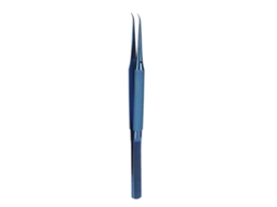 Pinças Micro Tweezers de Liga de Titânio Ponta 0.15mm Anti Magnética para Reparo Eletrônico