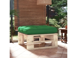Vidaxl Otomana De Paletes Para Jardim Pinho Impregnado