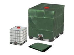 Capota de lona para tanque IBC 1000l, 120x100x116cm | S/MARCA