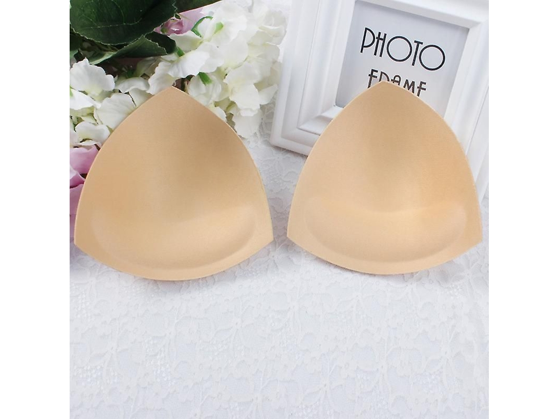 Inserts De Biquíni E Sutiãs Esportivos Push-up Tamanho Único 2 Pares Macios E Arejados Pele