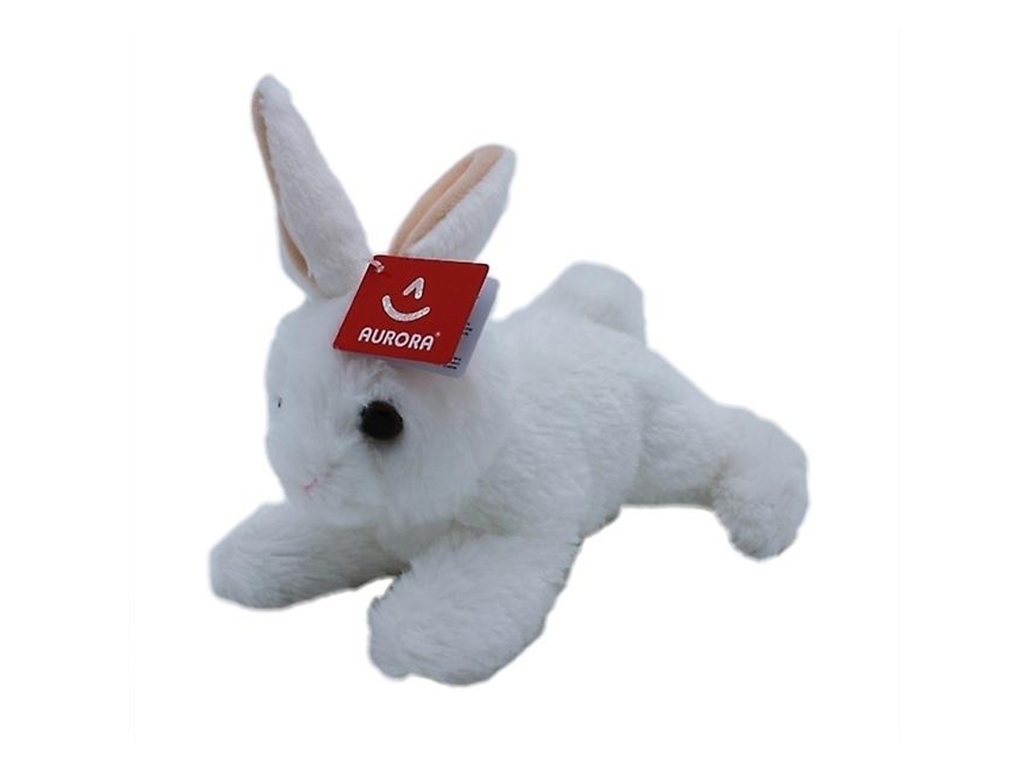 Coelhinho Branco Mini Pelúcia 8 Polegadas, Brinquedo Macio De Poliéster Para Crianças, Presente De Páscoa, Compacto Para Levar Para Qualquer Lugar