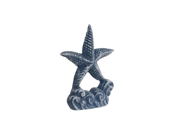 Batente de porta de ferro Home Esprit 12 x 6 x 15 cm Estrela