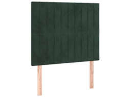 Headboard, Headboards Vidaxl Verde Veludo (100 Cm)