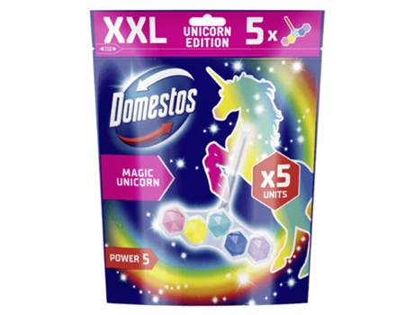 Bloco Sanitário Power 5 Unicórnio DOMESTOS