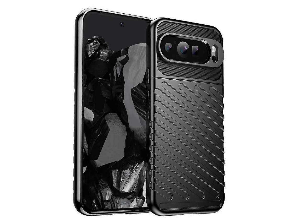Capa De Tpu À Prova De Choque Thunderbolt Para Celular