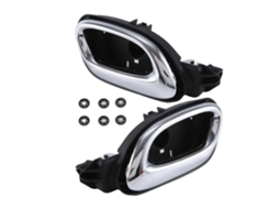 Maçaneta Interna Cromada Para Abertura Da Porta, Lado Esquerdo E Direito, Compatível Com Chevrolet Camaro 2010-2015 (códigos: 20955311 E 2095530_yua