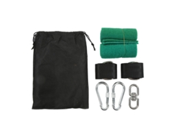 Kit Business de Cintas para Balanço em Árvore, com Carabiner Giratório 1000kg, para Rede de Jardim Exterior