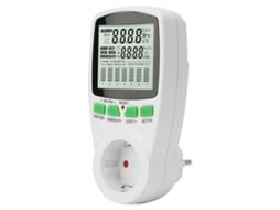 Laxiscreed Power Monitor Para Medição De Consumo De Eletricidade Até 9999 Kwh E Correntes Até 16a