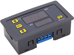 Relé Temporizador Com Visor Grande Fabricado Em Material Abs (12v Dc).