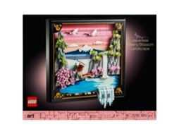 Lego® 31218 Art Paisagem Japonesa – Arte Mural Com Cerejeiras