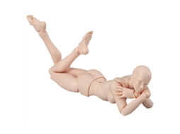 Ats modelos Articulados de Maniquíes Cuerpo Humano Figuras de Acción Móviles Pvc Regalos