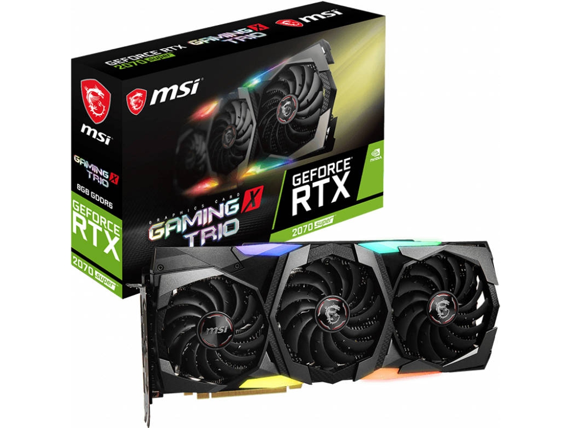 Placa Gráfica MSI GeForce RTX 2070 SUPER (NVIDIA - 8 GB GDDR6)