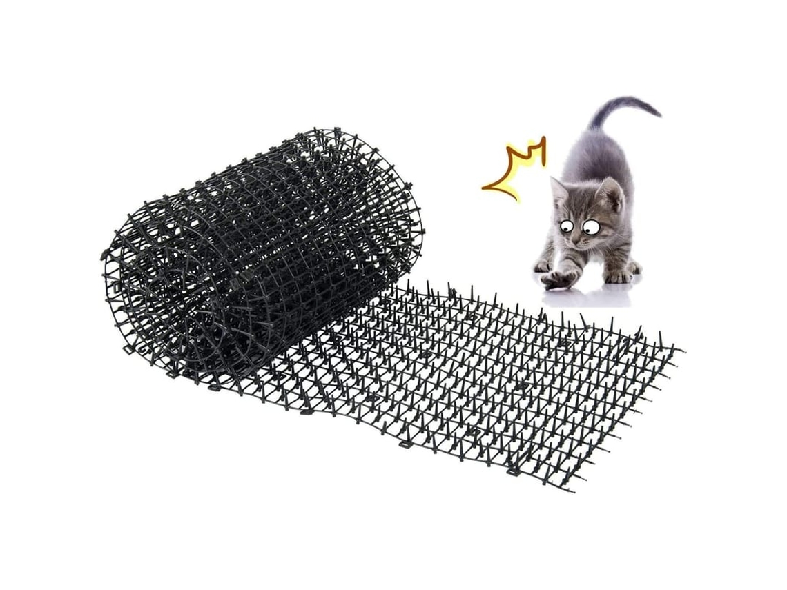 Gradeira Anti-gato E Cão Jardim 200x30cm Anti-pets Para Proteger Plantas E Jardim