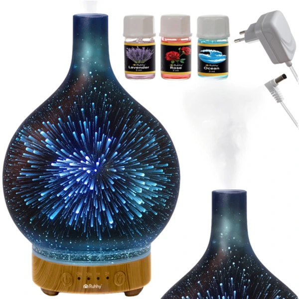 Lâmpada de Aroma/ Difusor, Difunde Óleos Essenciais BRILVIBERA