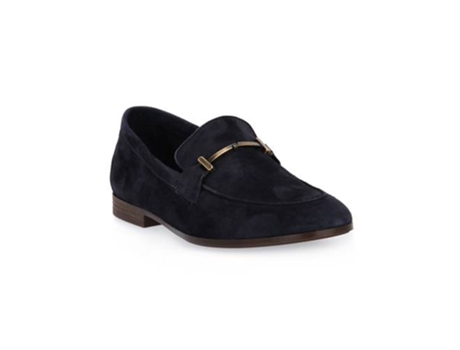 Mocassins de Homem FRAU Blu Daino Pele Azul (43)
