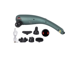 Massageador elétrico portátil por percussão para alívio da dor nos ombros e pescoço. Brilvibera
