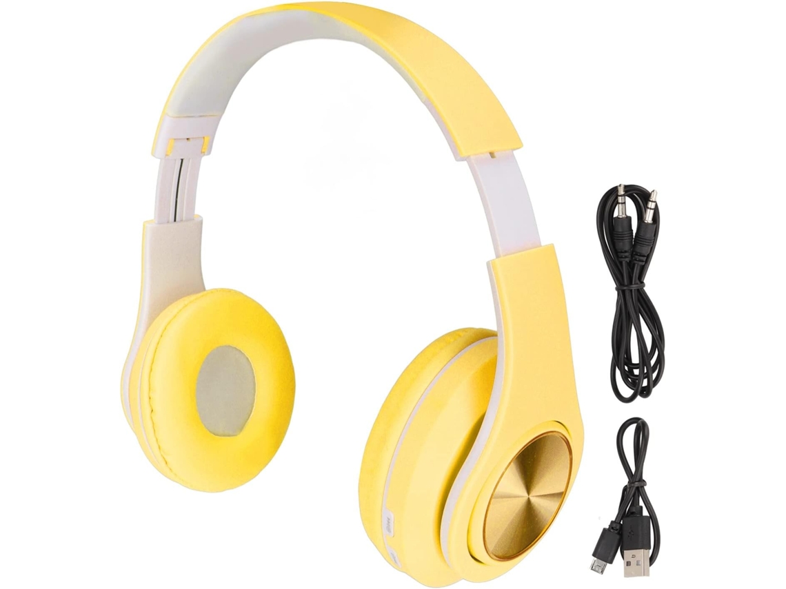 Fone De Ouvido Bluetooth Liebewh Sem Fio, Com Graves Potentes, Para Celular E Laptop Fone De Ouvido Bluetooth Rgb