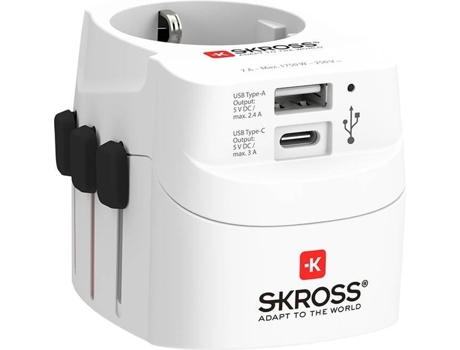 Adaptador de Viagem  Pro Light Usb