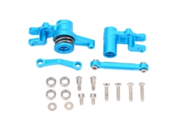 Mali bloco de Roda Direcional de Alumínio para Rc Carro 1/10 Bl 2s Slash 4x4 Truck Azul Céu