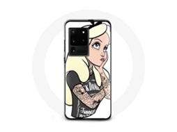 Capa para Samsung Galaxy S20 Ultra Princesa tatuada alice