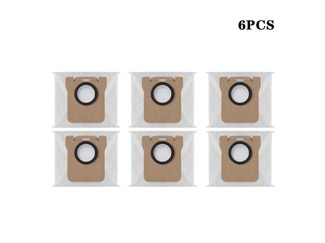 Peças de reposição para aspirador de pó robô Xiaomi Mijia M30s D103cn: consumíveis, escova principal, escova lateral, filtro HEPA e bandeja.
