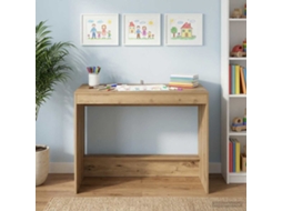 Vidaxl Mesa De Cama Carvalho Arttisan Derivados De Madeira