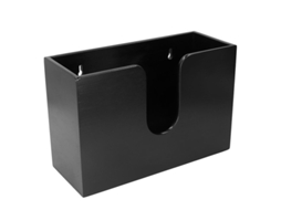 Nova Line dispenser de Toalhas de Papel de Bambú 29x19x11.5cm Preto Parede/mesa Cozinha Banheiro