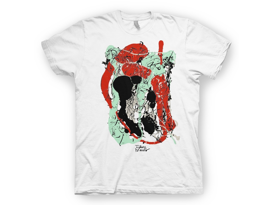 Future Islands Abstract Painting T shirt ROCKINSTONE Unisex Adults Best Sellers Size:xxxl