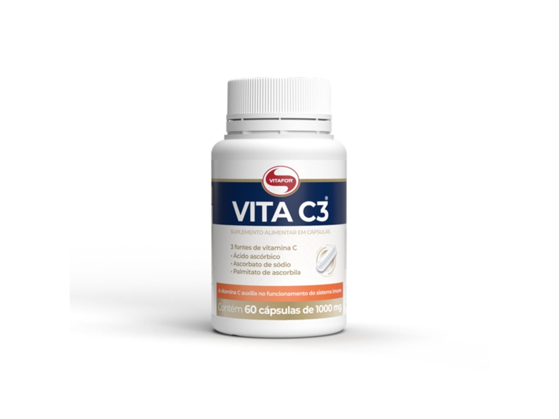 Suplemento Alimentar VITAFOR Vita C3 (60 Cápsulas)
