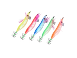 Isqueiro Artificial Luminoso Peixe Lula Camarão 5un