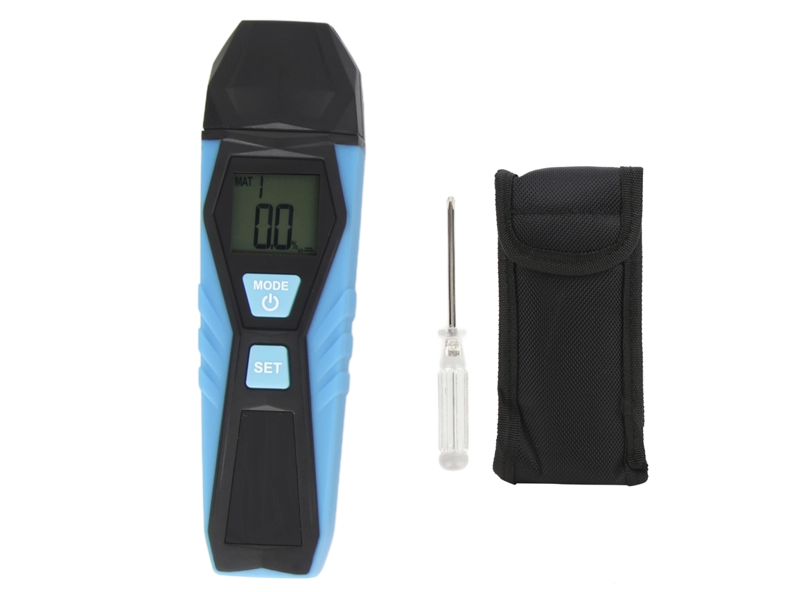 Medidor de Umidade de Madeira Wm700 com Sonda, LCD e Alta Precisão | S/MARCA