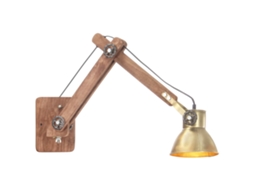 Wall Lamp, Wall Lamps Vidaxl Marrom Ferro (n/a)