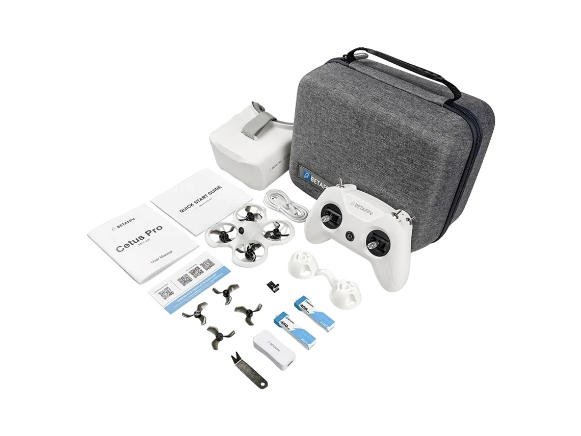 Kit Fpv, Transmissor Literadio2 Se, Óculos Vr02, Bateria De 450mah, Cetus Pro Oem