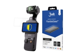 Vidro Flexível 3mk Para Dji Osmo Pocket 3 Vidro Protetor Para Lente Alta