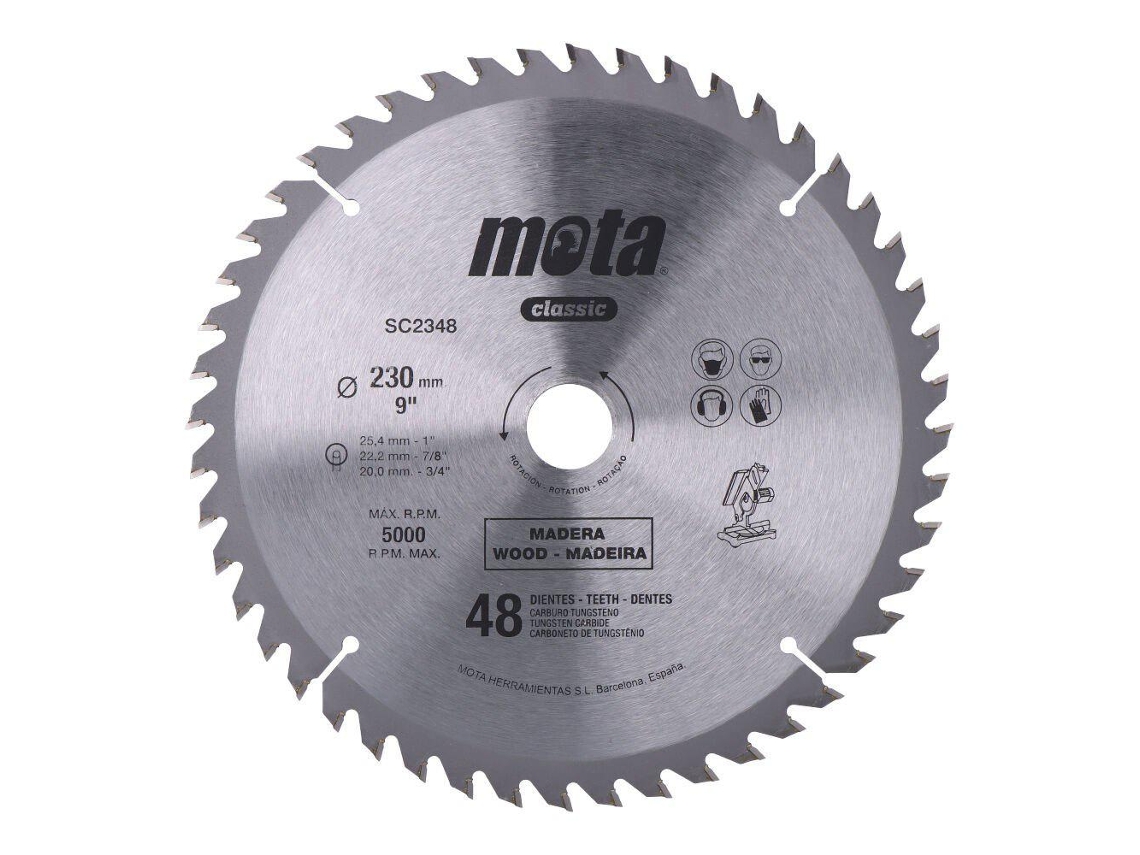 Mota Herramientas Circular Saw Widia 230 Mm 48 Clp18 Sc2348P