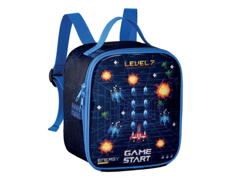 Mochila Termica Clio Video Game 2025 23x20x11cm Vd24675l
